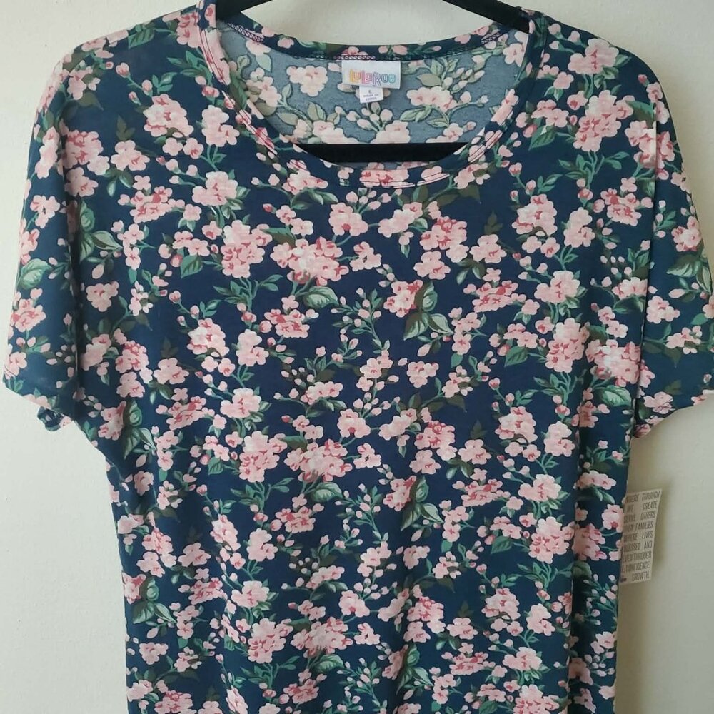 LuLaRoe MARIA DRESS Floral (NWT)
